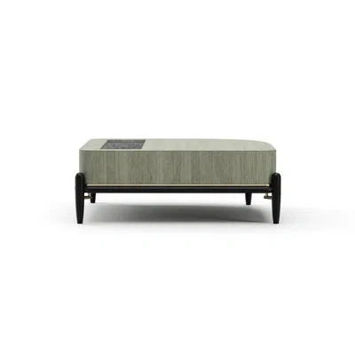 Caracole Madera Corner Cocktail Table In Green