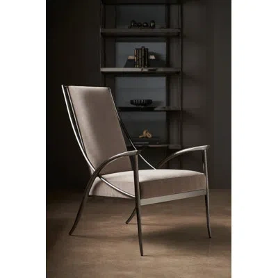 Caracole Mantis Armchair In Plume