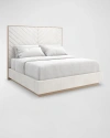 Caracole Meet U In The Middle Queen Bed In White