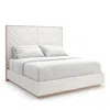 Caracole Meet You In The Middle Bed, King In Ivory