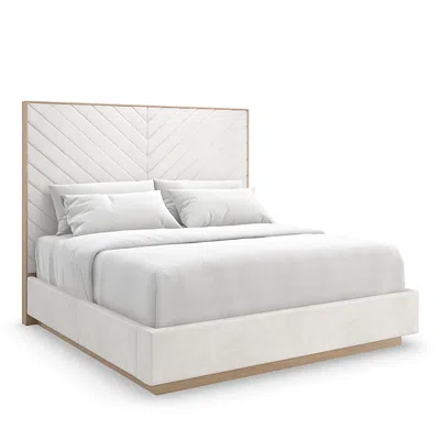 Caracole Meet You In The Middle Bed, King In Ivory