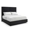 Caracole Meet You In The Middle Bed, Queen In Cool Brown