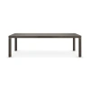 Caracole Mirror Image Dining Table In Otter,walrus