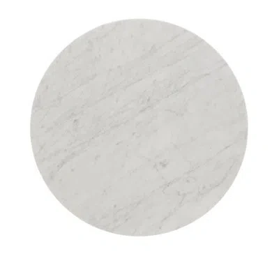 Caracole Modern Edge Vector Lazy Susan Serving Tray In Gray