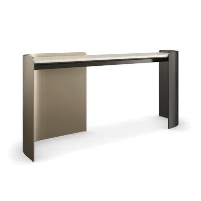 Caracole Movement 68'' Console Table In White