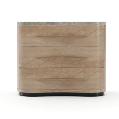 Caracole Nomadic Nightstand In Brown