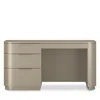 Caracole Oblique Desk In Silver