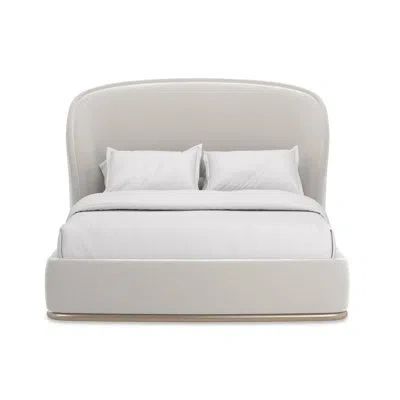 Caracole Opal Bed In Gray