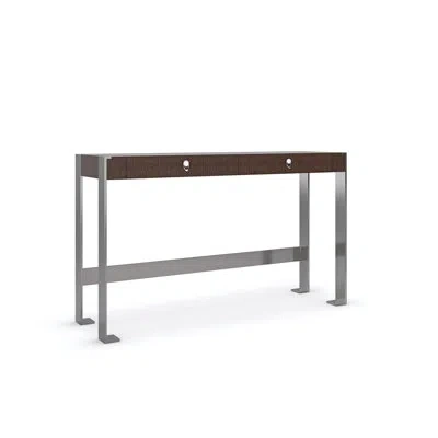Caracole Open For Business Writing Desk In Brunette