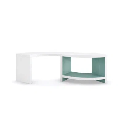 Caracole Over Flow Coffee Table In Lucent White