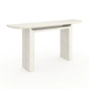 Caracole Overlap Console Light In White