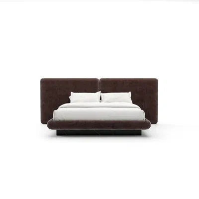 Caracole *overlap Uph 2 Pnl Bed In Taupe
