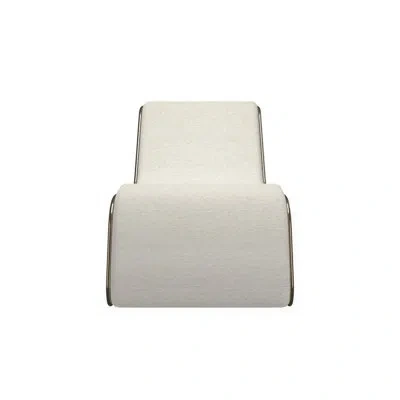 Caracole Parallax Chaise In White