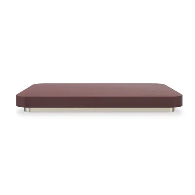 Caracole Periphery & Radius Coffee Table In Red