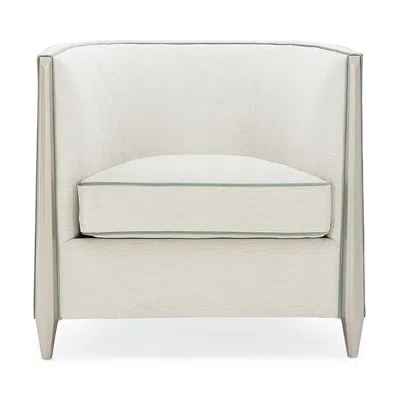 Caracole Piping Hot Chair In Cream
