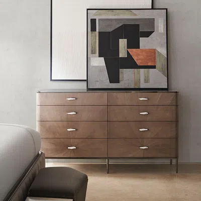 Caracole Prism Dresser In Dark Brown
