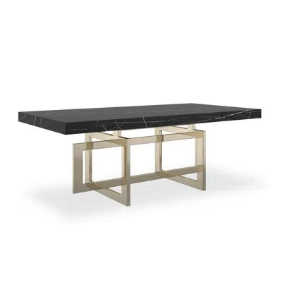 Caracole Rec Cktl Tbl Dk In Black