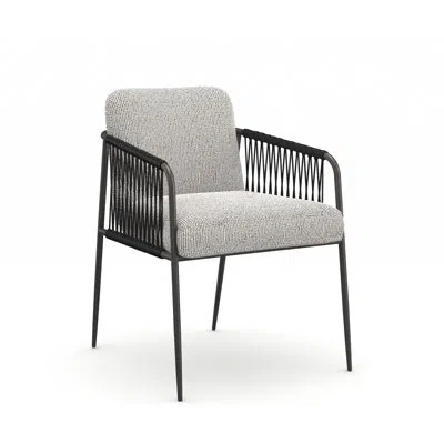 Caracole Remix Dining Chair In Black
