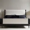 Caracole Rhythm King Bed In White/black