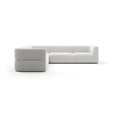 Caracole *rhythm L Sectional In White