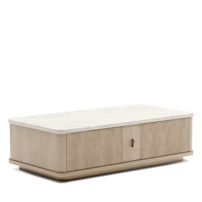 Caracole Rhythm Rectangle Cocktail Table In Multi