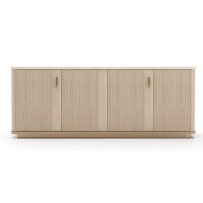 Caracole Rhythm Sideboard In Brown;white