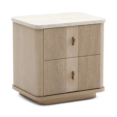 Caracole Rhythm Small Nightstand, Light In Multi