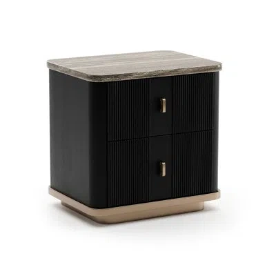 Caracole Rhythm Small Nightstand Light In Black
