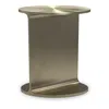 Caracole Rivet Side Table In Gold