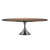 Caracole Semper Oval Dining Table In Bronze