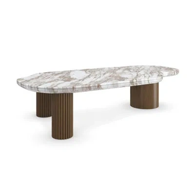 Caracole Seychelles Cocktail Table In Brown