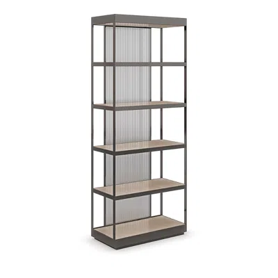 Caracole Shelf Life Etagere In Woodland Gray