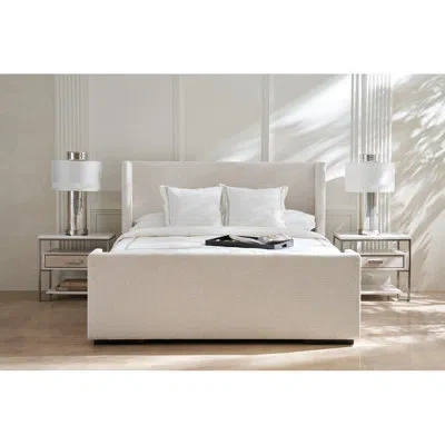 Caracole Shelter Me Standard Bed In Beige;almost Black