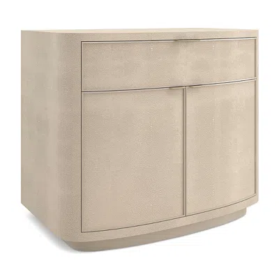 Caracole Simply Perfect Nightstand In Ivory