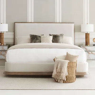 Caracole Stage Is Set King Bed In Beige