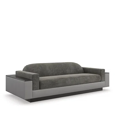 Caracole Stellar Sofa In Charcoal