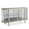 Caracole Stop And Stare Buffet Table In Whisper Of Gold