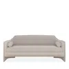 Caracole The Cat's Meow Sofa In Soft Silver Paint/moonstone