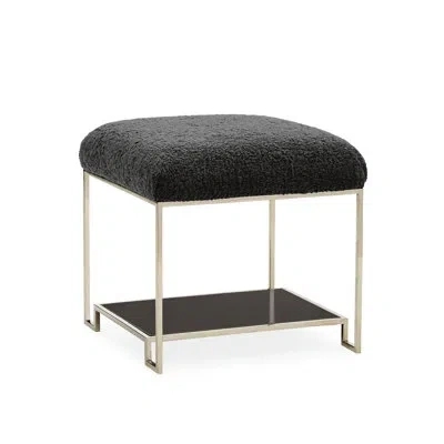 Caracole Thoroughly Modern Square Storage Ottoman