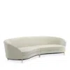 Caracole Three's Company 2 Piece Sectional In Black/pearl