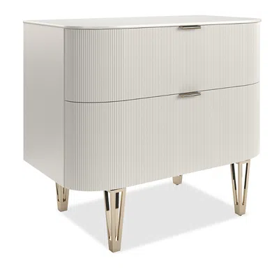 Caracole True Love 32 Nightstand, Matte Pearl
