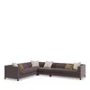 Caracole Tuxedo 4 Piece Sectional In Aubergine