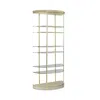 Caracole Up, Up & Away Display Cabinet In Whisper Gold
