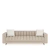 Caracole Well Balanced Sofa, 105 In Whisper Of Gold/moonstone