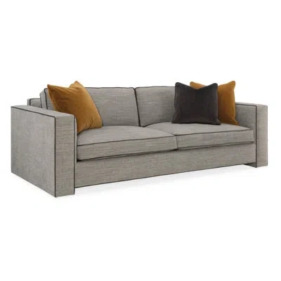 Caracole Welt Played Sofa In Gray