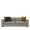 Caracole Welt Played Sofa In Khaki Tweed