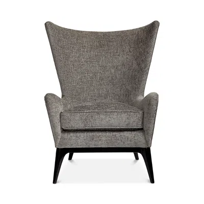 Caracole What's New Pussycat Chair In Gray