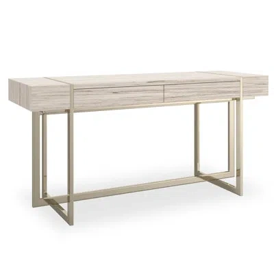 Caracole Wish You Were Here Console Table Light In Cream