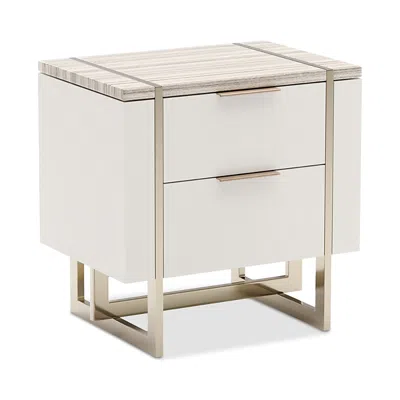 Caracole Wish You Were Here Nightstand In Multi