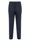 Caractere Cuffed Trousers In Blue